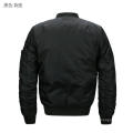 Wholesale Custom Autumn Winter Men Plus Size Blank Plain Nylon Padding Padded Bomber Jacket